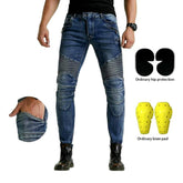 Vaqueros biker para hombre respetuosos con la piel